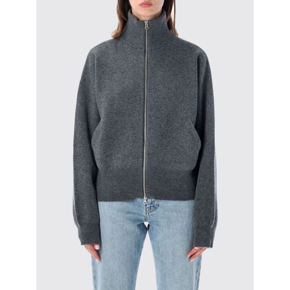 Extreme Cashmere Women Extreme Cashmere 100% Cashmere Turtleneck Zip Cardigan